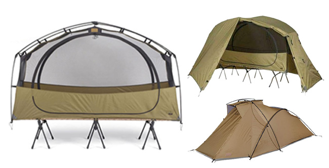 ヘリノックスのおしゃれなデザインのテント
