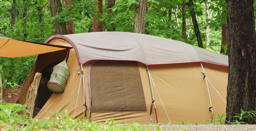 ファミリーキャンプ用テント3選