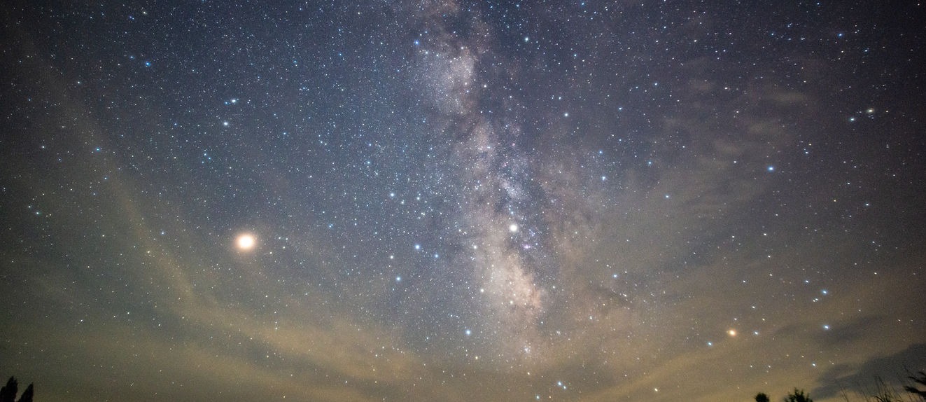 日南邑オートキャンプ場の星空
